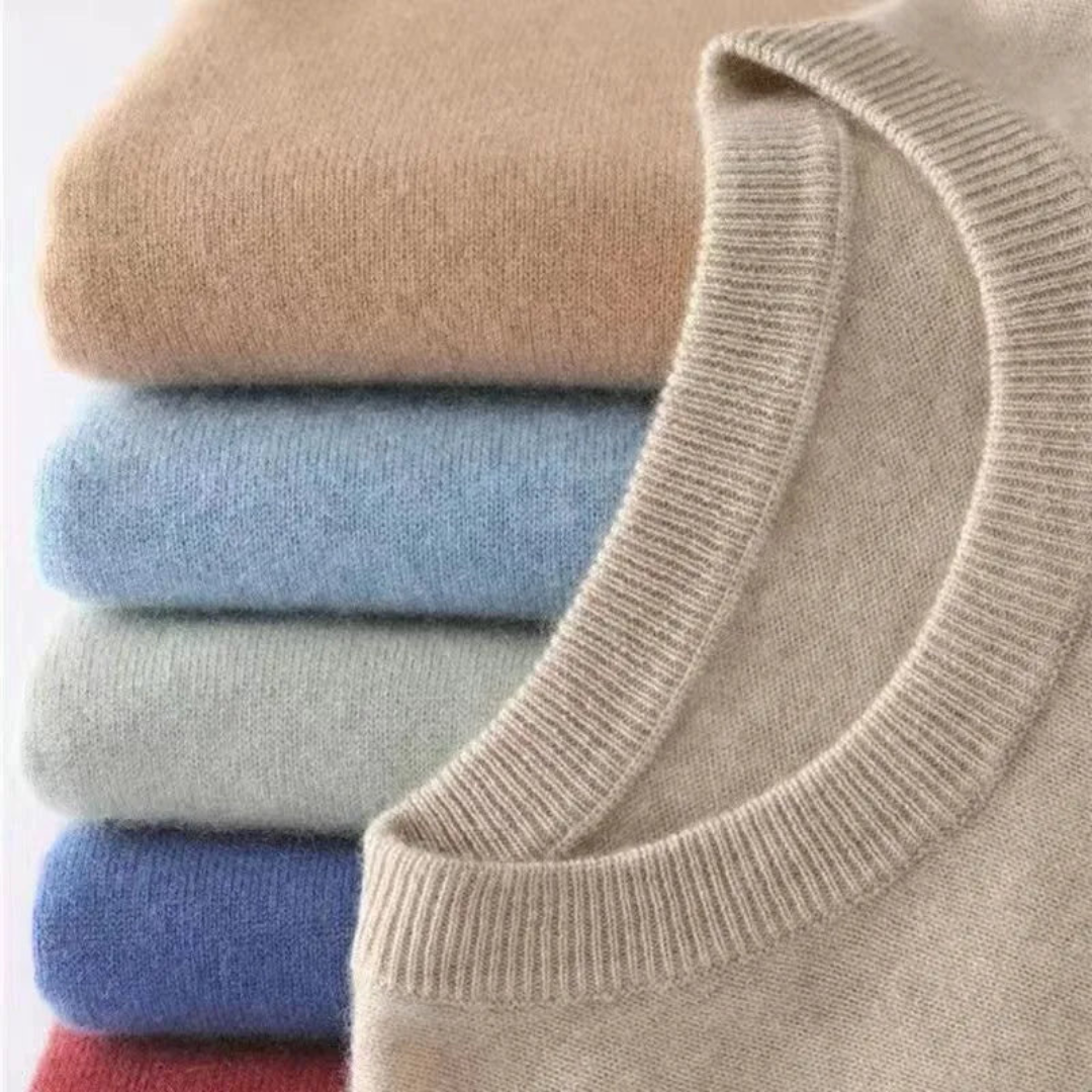 Florent - Maglione Classico ed Elegante di Alta Qualità in Morbido Cotone per Uomini