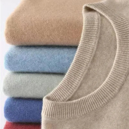 Florent - Maglione Classico ed Elegante di Alta Qualità in Morbido Cotone per Uomini