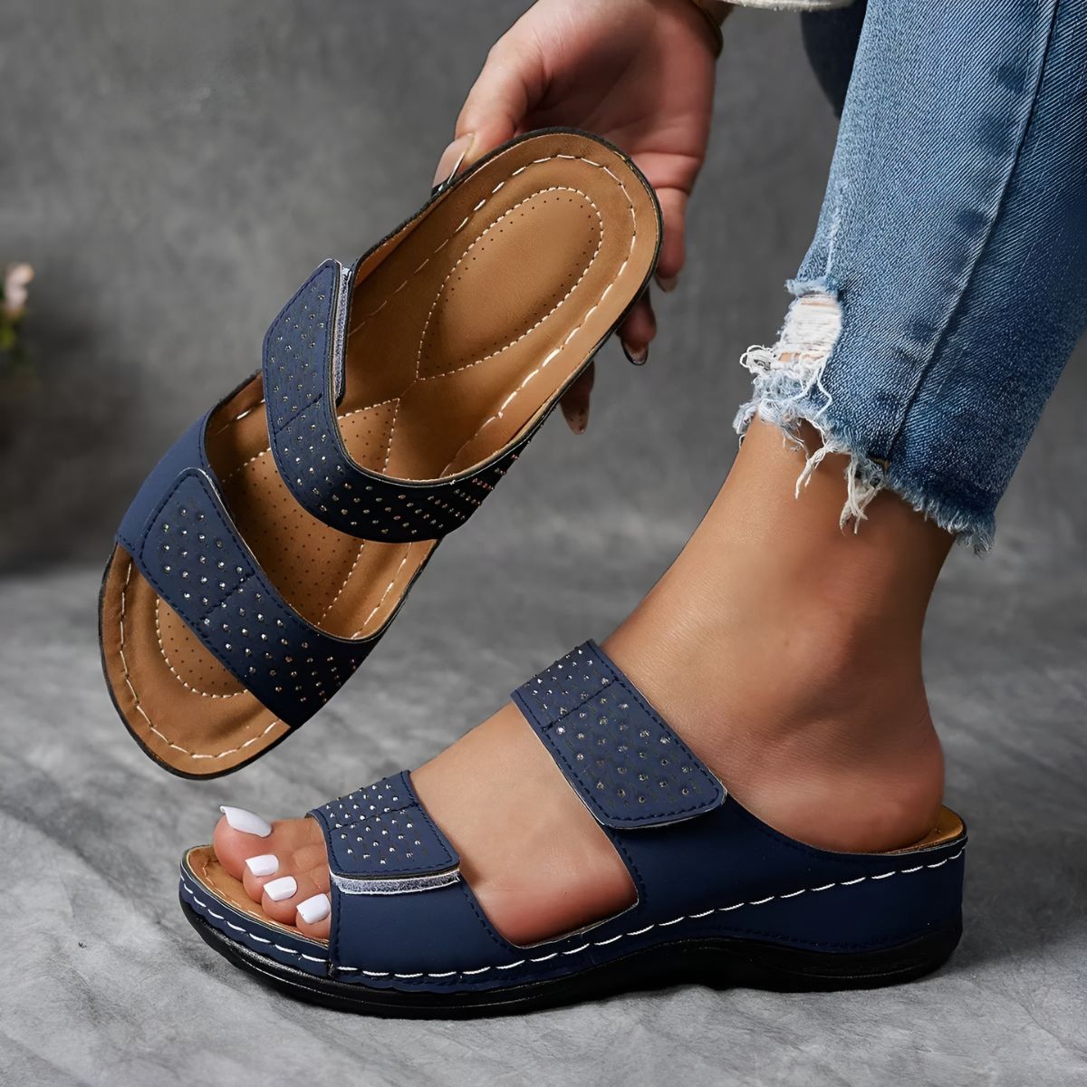 Selinna - Sandali Ortopedici Eleganti e Confortevoli