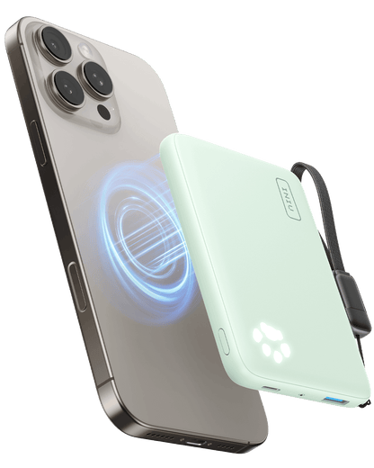 Powerbank magnetica da 10.000mAh – Ricarica wireless da 15W e ricarica rapida da 30W per iPhone e MagSafe