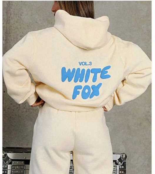 Félicie - Set di tute sportive casual per donne | Felpa con cappuccio & Pantaloni da jogging | Morbido rivestimento in fleece