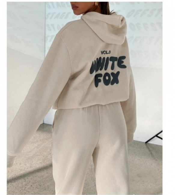 Félicie - Set di tute sportive casual per donne | Felpa con cappuccio & Pantaloni da jogging | Morbido rivestimento in fleece
