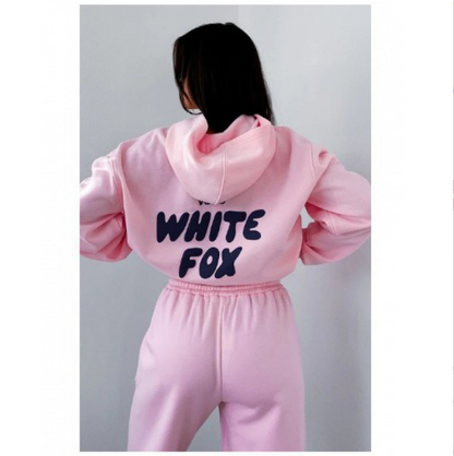 Félicie - Set di tute sportive casual per donne | Felpa con cappuccio & Pantaloni da jogging | Morbido rivestimento in fleece