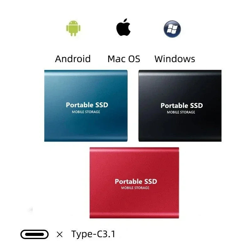 SSD esterno portatile USB-C