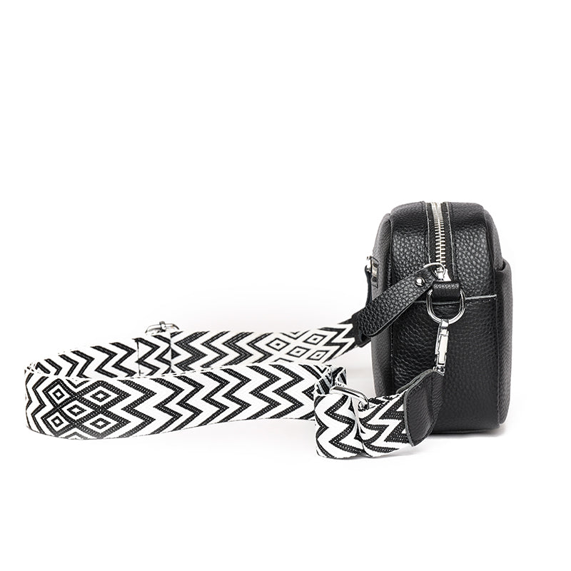 Lumivie - Borsa a tracolla in pelle per donne