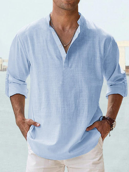 camicia lino uomo estate