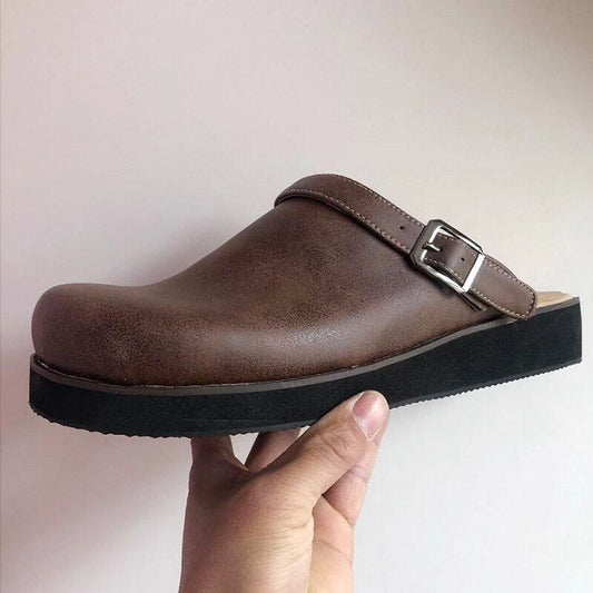 zoccoli in pelle uomo donna