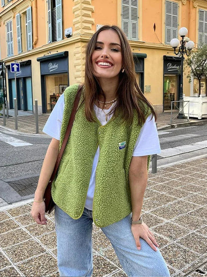 gilet donna lana
