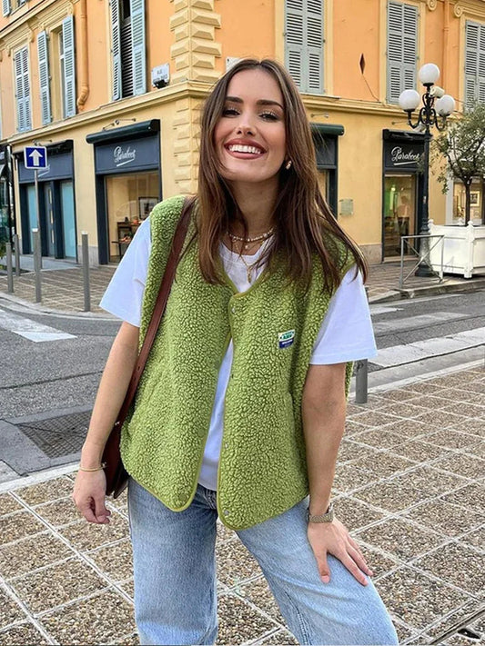 gilet donna lana