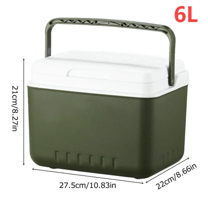 Cooler portatile per campeggio e picnic – Cooler isolato per esterni 6L/13L