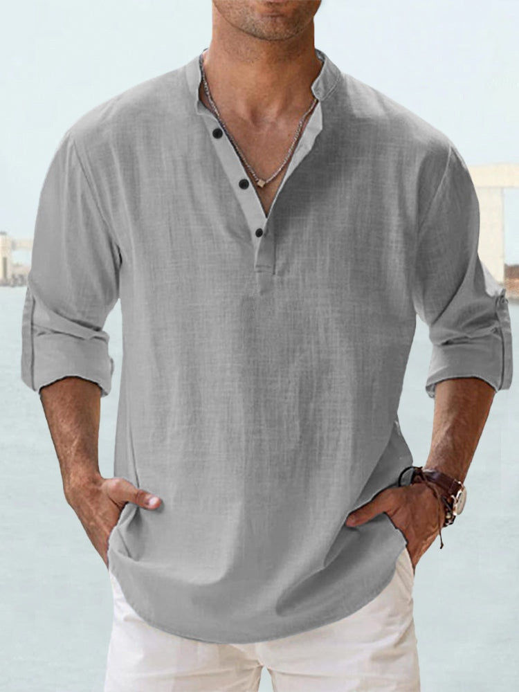 camicia lino uomo estate