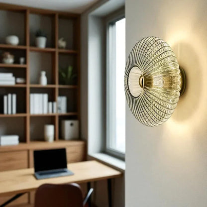 Rétrolume - Applique retro in vetro LED moderno