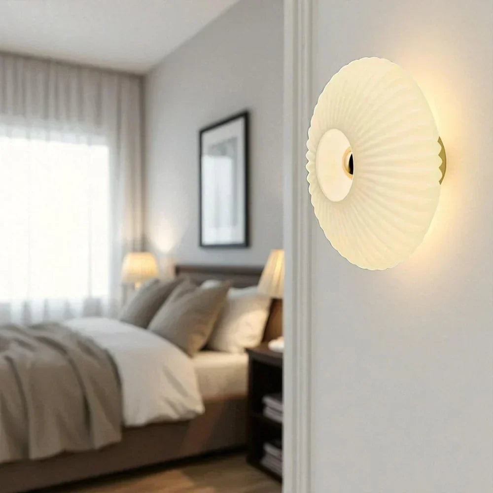 Rétrolume - Applique retro in vetro LED moderno