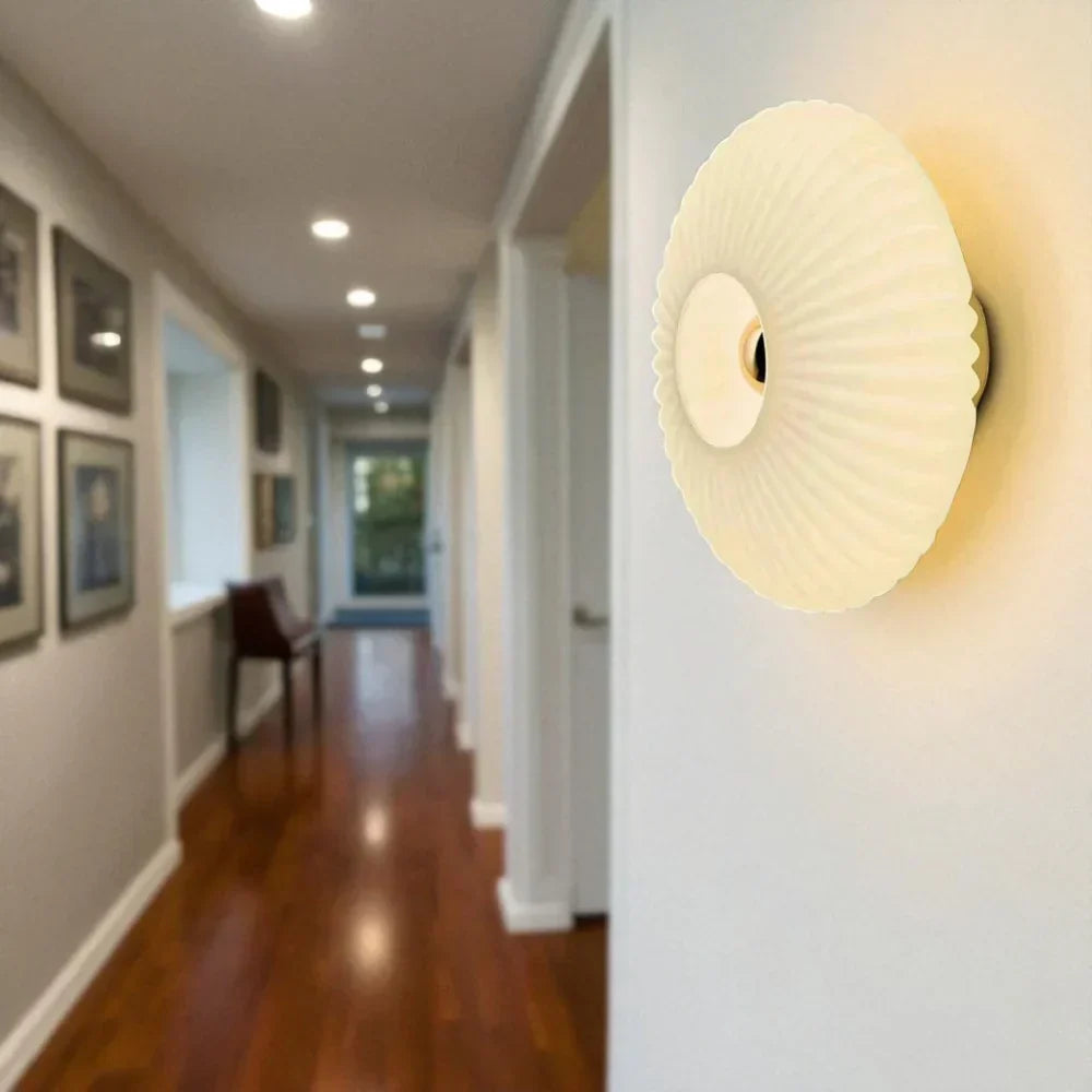 Rétrolume - Applique retro in vetro LED moderno