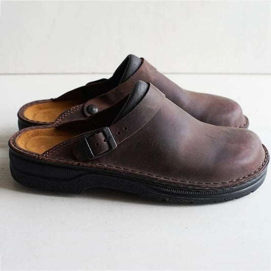 zoccoli in pelle uomo donna