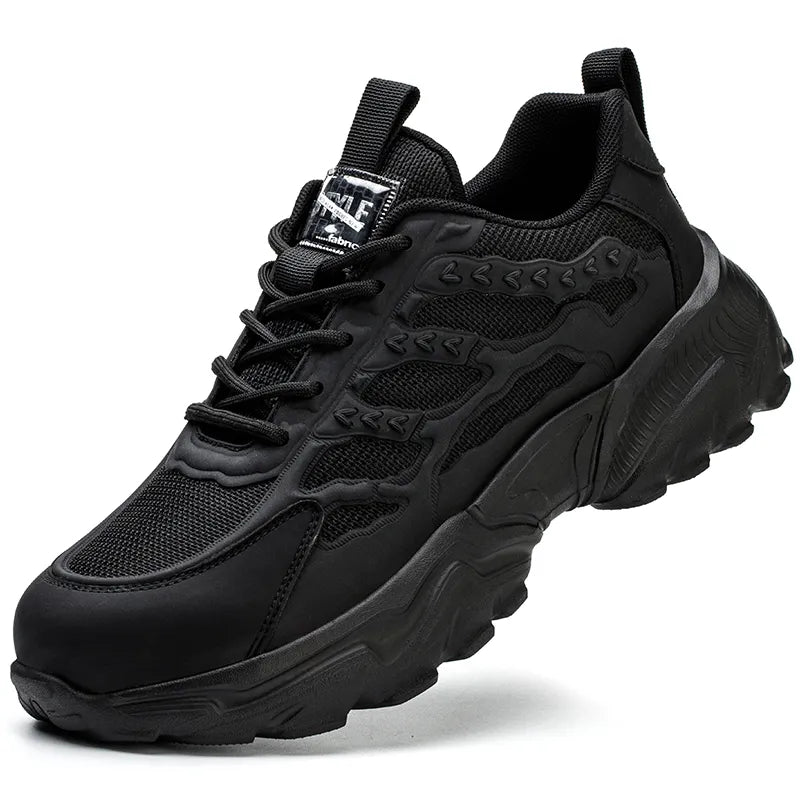 Robustik - Scarpe antinfortunistiche con punta in acciaio per uomini | Scarpe da lavoro robuste