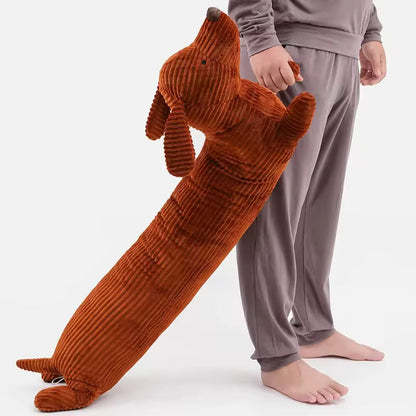 Aurateck - Fermaporta e Cuscino Coccoloso 2-in-1 a Forma di Bassotto