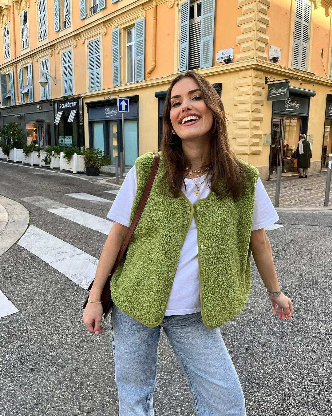 gilet donna lana
