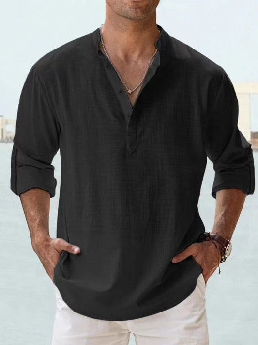 camicia lino uomo estate