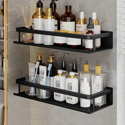 Rangéo - Scaffale Nero per Doccia o Cucina
