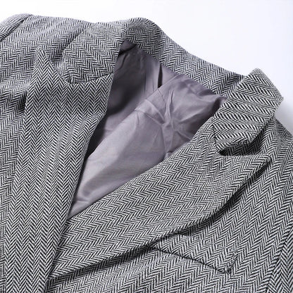 Maëlyse - Completo Tre Pezzi Power Elegance Blazer, Top Corsetto con Zip e Pantaloni a Vita Alta