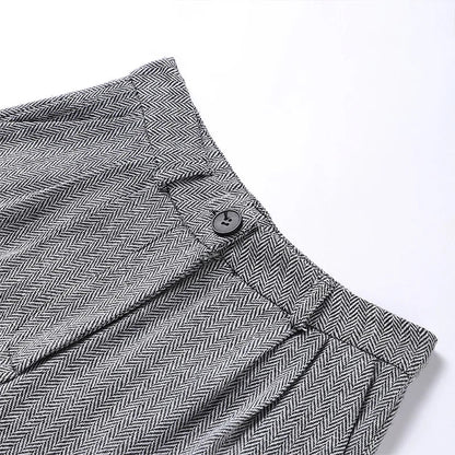 completo donna elegante blazer pantaloni corsetto