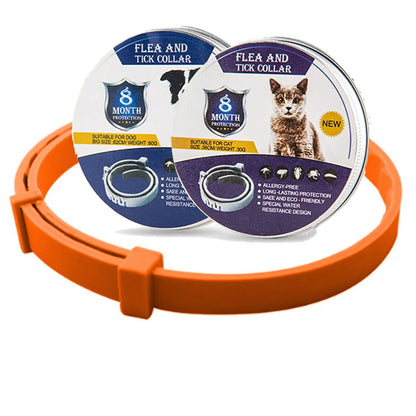 Fidélia - Collare antipulci e antizecche per cani e gatti | Protezione per 8 mesi