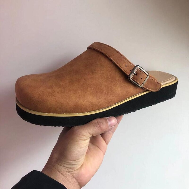 zoccoli in pelle uomo donna