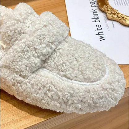 Arielle - Mocassini in peluche con suola antiscivolo