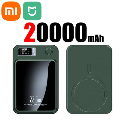 VoltZen - Batteria Esterna Magnetica Wireless | Powerbank Wireless | Compatibile con MagSafe