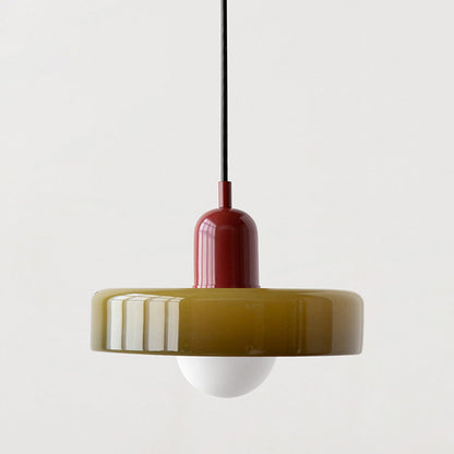 AtmosColor - Lampada a sospensione in vetro colorato