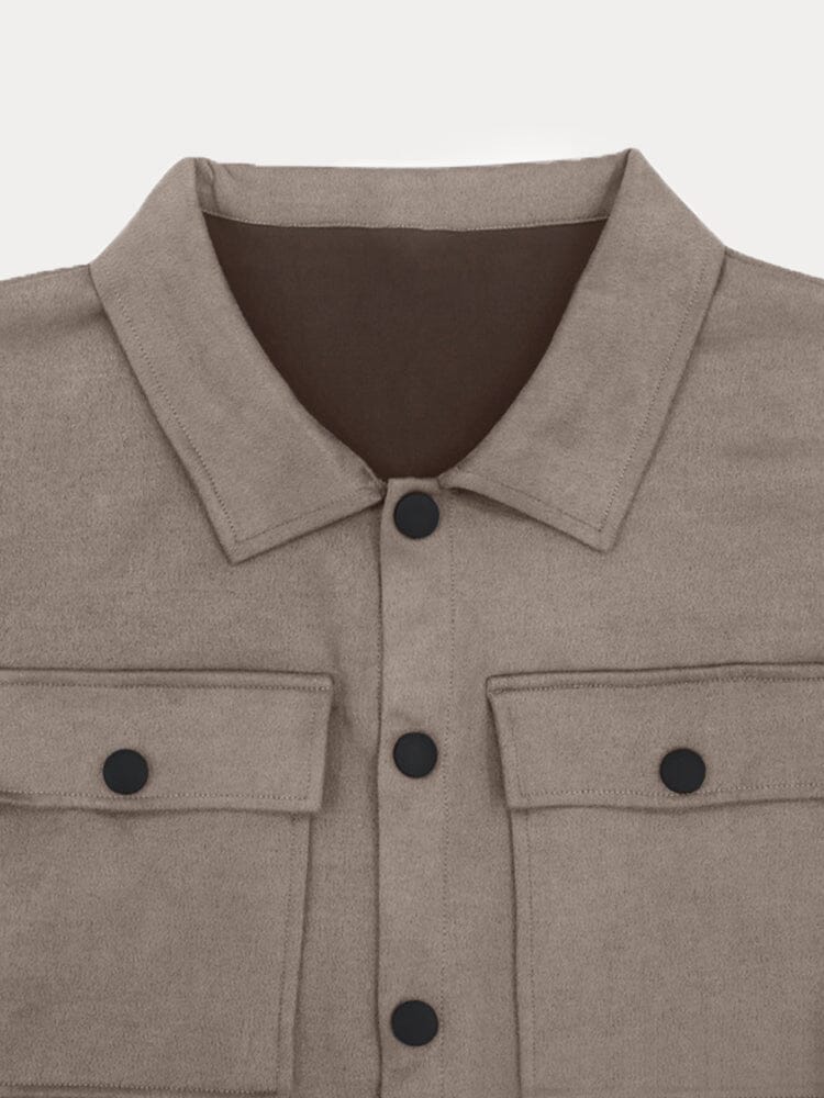 Lioran - Completo da Uomo Due Pezzi Casual Chic: Giacca Primaverile con Maniche Lunghe e Bottoni e Pantaloni Lunghi