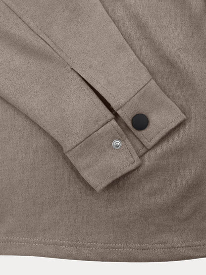 Lioran - Completo da Uomo Due Pezzi Casual Chic: Giacca Primaverile con Maniche Lunghe e Bottoni e Pantaloni Lunghi