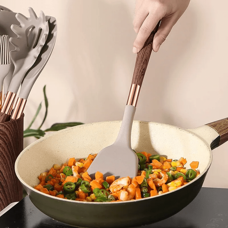 Auralis - Set da Cucina in Silicone di Lusso – 10 Pezzi