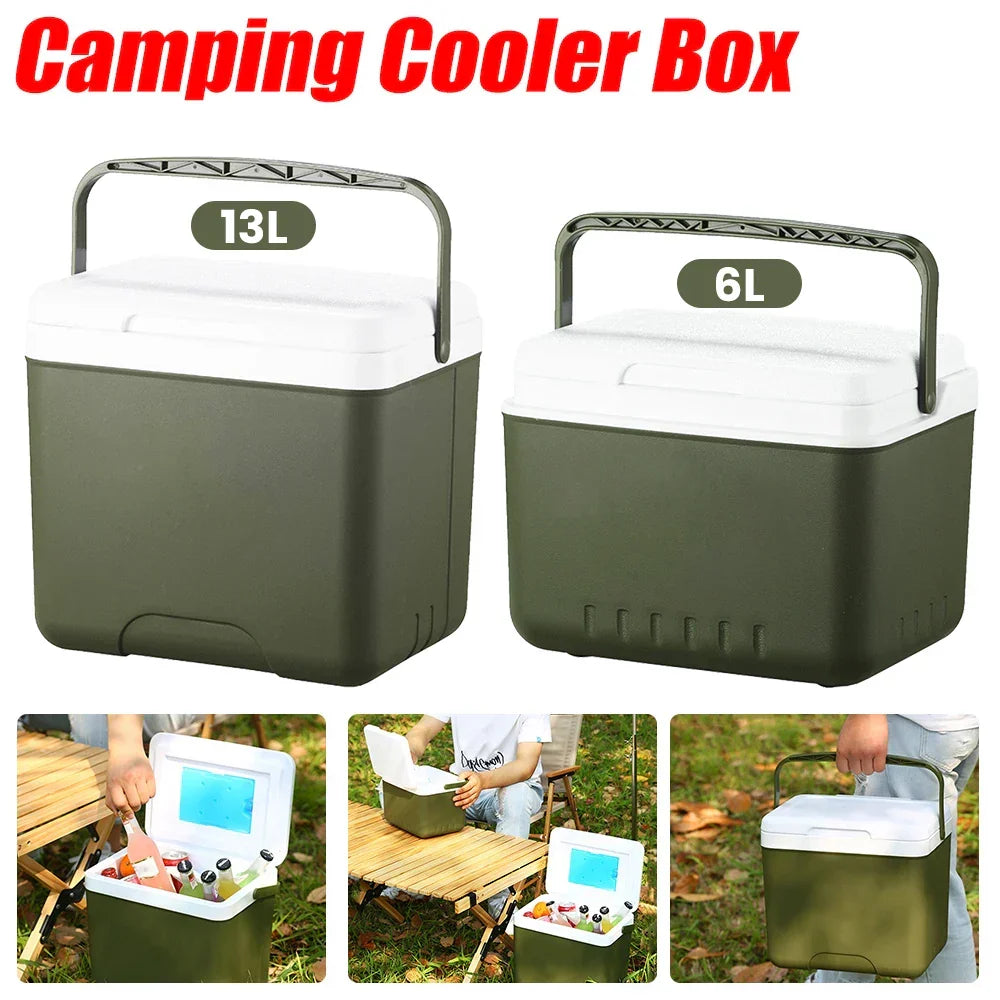 Cooler portatile per campeggio e picnic – Cooler isolato per esterni 6L/13L