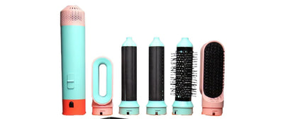 CoifZen - Asciugacapelli multifunzionale 5-in-1: Styling, Ricci, Lisciatura e Lucentezza