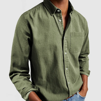 Alérion - Camicia in Cotone per l'Autunno