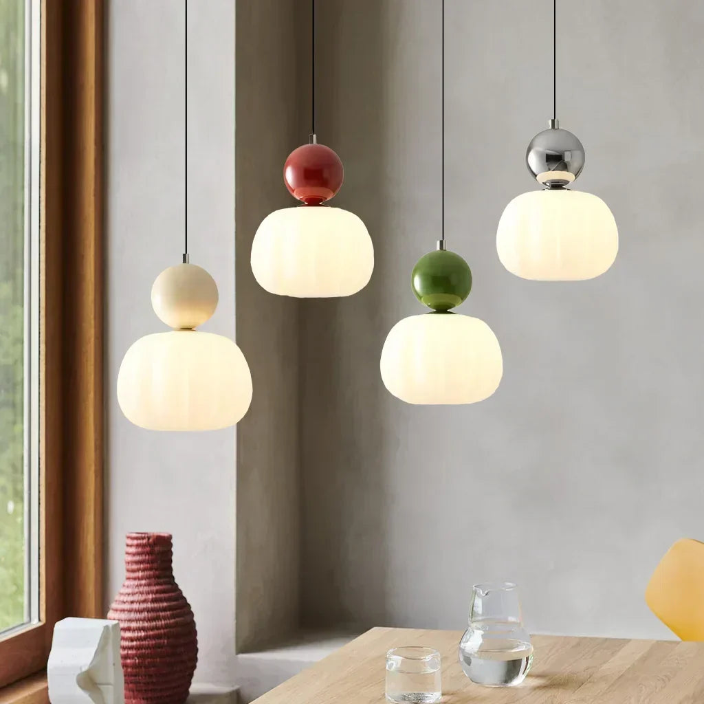 Gloréa - Lampadario Scout Crema Art Déco