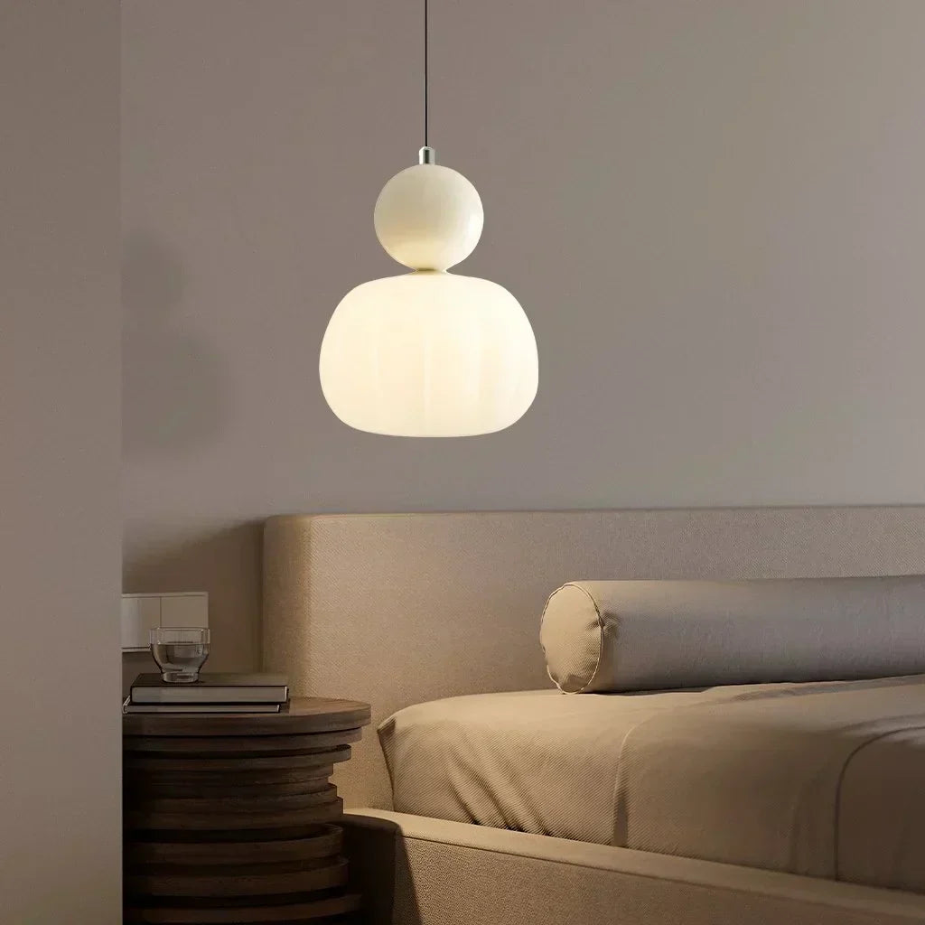Gloréa - Lampadario Scout Crema Art Déco