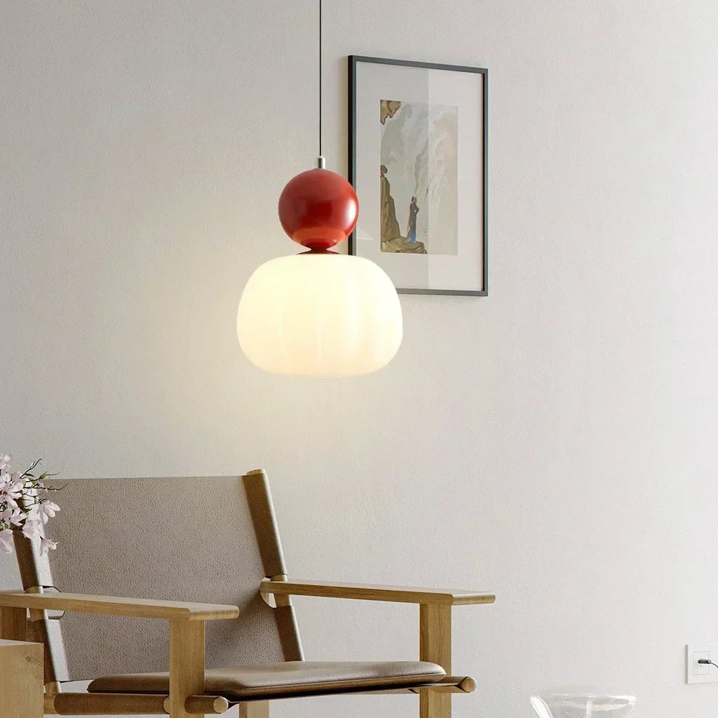 Gloréa - Lampadario Scout Crema Art Déco