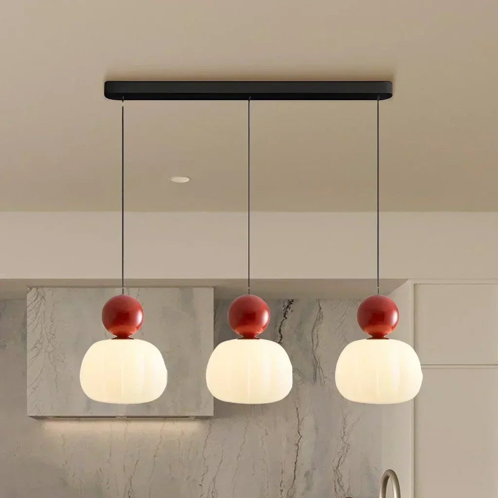 Gloréa - Lampadario Scout Crema Art Déco