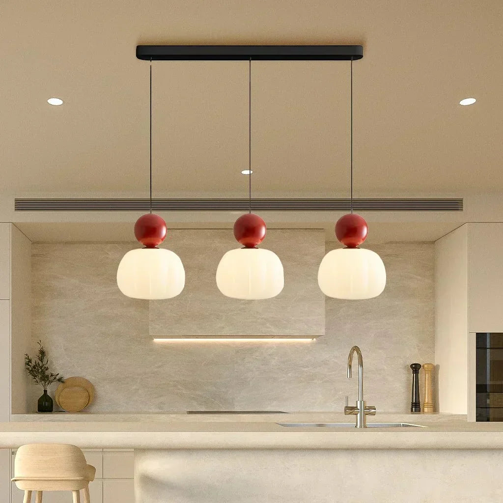 Gloréa - Lampadario Scout Crema Art Déco
