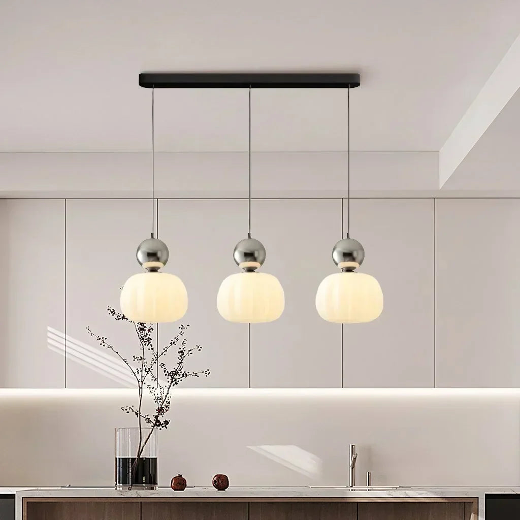 Gloréa - Lampadario Scout Crema Art Déco