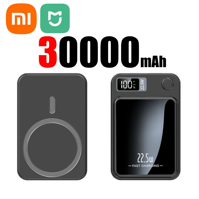 VoltZen - Batteria Esterna Magnetica Wireless | Powerbank Wireless | Compatibile con MagSafe