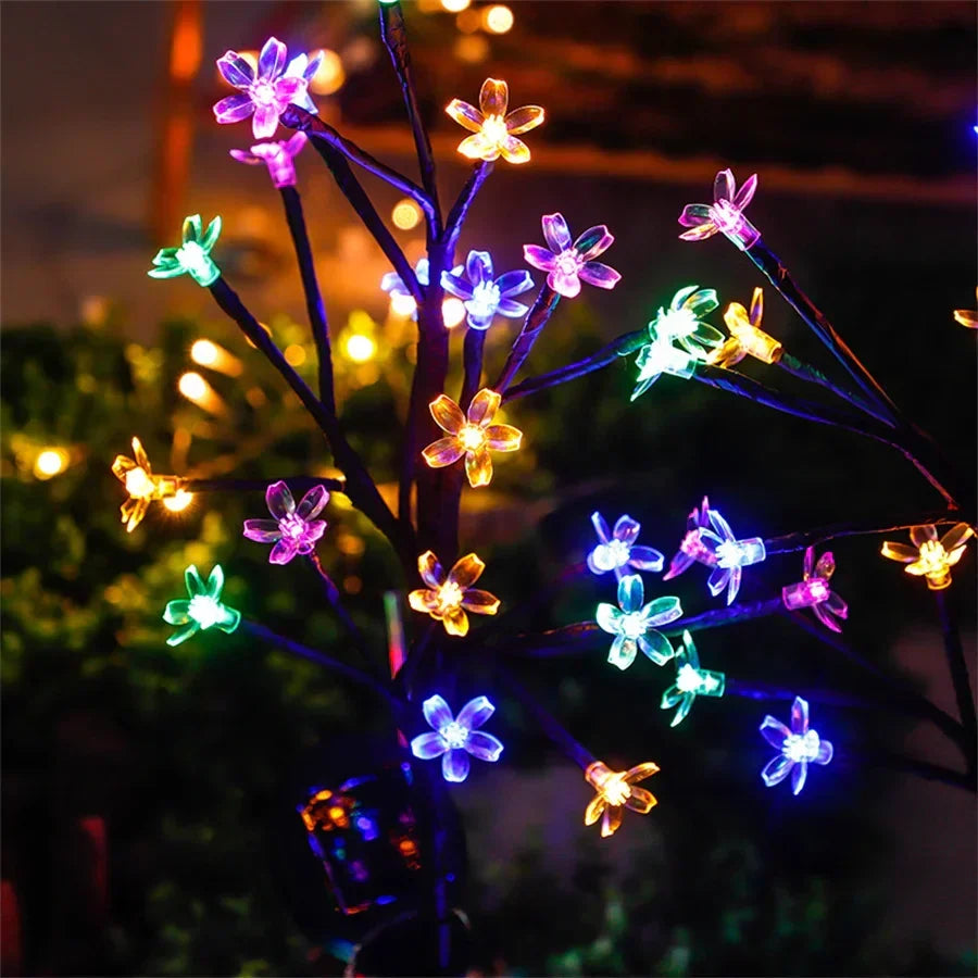 Luméa - Lampade solari per il giardino a forma di fiori di ciliegio