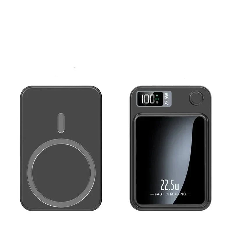 VoltZen - Batteria Esterna Magnetica Wireless | Powerbank Wireless | Compatibile con MagSafe