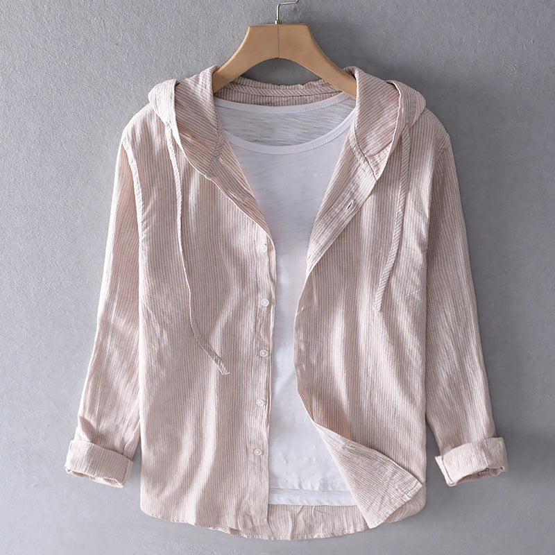 Blusa leggera con cappuccio da donna in cotone – Leggera, Elegante e Perfetta per il Quotidiano