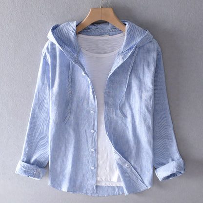Blusa leggera con cappuccio da donna in cotone – Leggera, Elegante e Perfetta per il Quotidiano