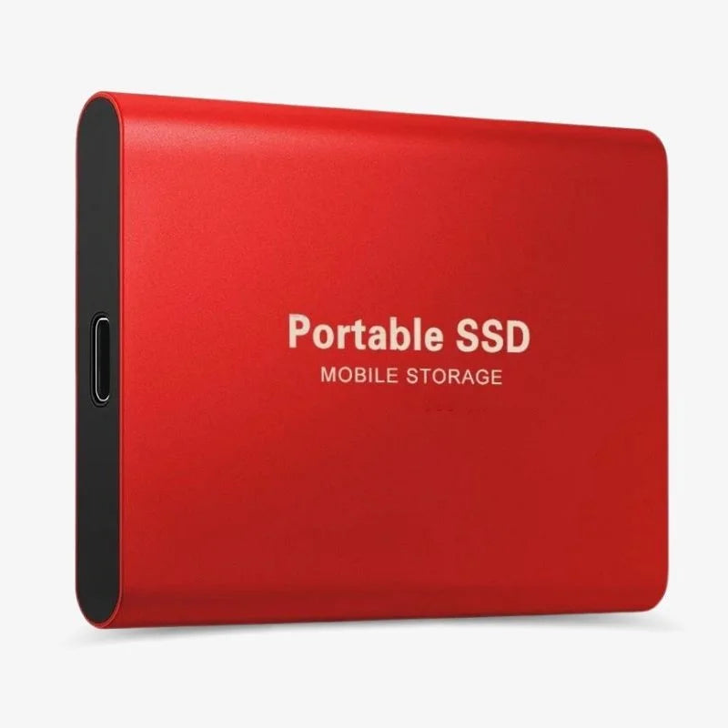 SSD Esterno Ultra Sottile con USB-C – Memoria Portatile Veloce per Laptop, PC e Smartphone