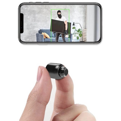 Survélia - Mini-Camera WiFi con Visione Notturna 1080P, Video e Audio